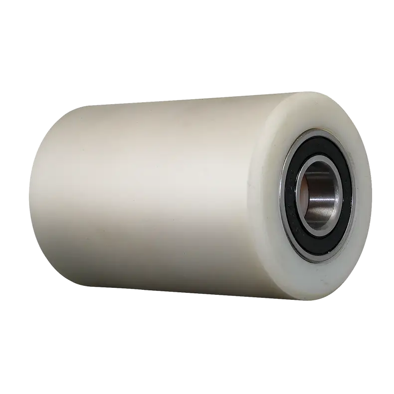 Pallet truck nylon load roller 65mm x 100mm with 20mm ball bearings NPAL65A