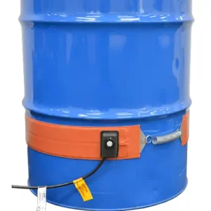 DHB205 Drum Heating Collar/Band Heater, a flexible electric band designed to wrap around and heat the contents of a standard 200 to 210-litre steel drum.