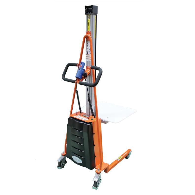 HUE150 electric work positioner, 150kg capacity with 1500mm powered lift height.